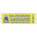 Scout Badge UK Jamboree - Warwickshire Amikaro ...