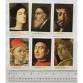 Set of 6 Italian cards - Autoritratti