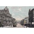 EC386 BURNLEY - MANCHESTER ROAD. PRINTED POSTCA...
