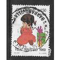 COLOMBIA 1969 CHRISTMAS 1p.50 CHILD AND CHRISTM...