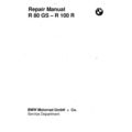 BMW R80GS R100R REPAIR MANUAL MOTORCYCLE 168 PA...