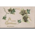Vintage Christmas Card - Happy Christmas - be y...