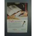 1954 Sheaffer's Snorkel Pen Ad - Help you Think!