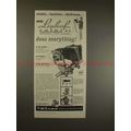1959 Linhof Color 4x5 Monorail View Camera Ad - Studio!