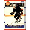 1990-91 Score Nelson Emerson RC #383