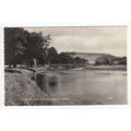The River Tweed and Bridge Peebles Postcard RP ...