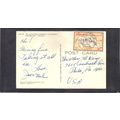 Used Postcard Jamaica Stamp CV02732