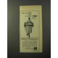 1953 Burberry Weatherproof Coat Ad - Come sun or shower
