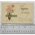 vintage postcard A Happy Birthday - Your Birthd...