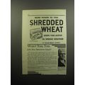 1932 Nabisco Shredded Wheat Ad - More power to you