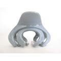 Gray octopus hair claw clip for thick hair