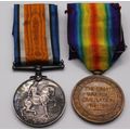 WW1 War and Victory Medals East Lancashire Regi...