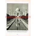 Taj Mahal, Agra, India, Photo Book Illustration...
