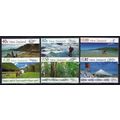 New Zealand 1602-1607 MNH Scenic Walks Nature L...