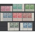 Mi 179y-188y MNH 1954 Cat € 169
