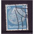 GERMANY 1933 SG502B 20pf BLUE PRESIDENT VON HIN...