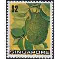 Singapore, 1973 $2 Jackfruit, SG 222 (Scott #19...