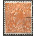 Australia 1933 SG124 1/2d Orange Fine Used .. ..