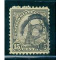 Used 696 15c Statue of Liberty Just Clears A16059