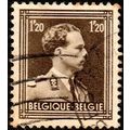 Belgium 1951 King Leopold 1.20F Used Stamp