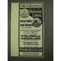 1915 Panama Pacific Lines Ad - California Expos...