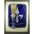 1979 Henkell Trocken Champagne Ad - in German - Deutscher Sekt