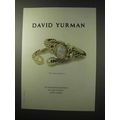 1999 David Yurman Jewelry Ad - The Cable Classics