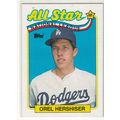 1989 Topps Orel Hershiser baseball card #394 Al...