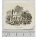 1860s engraving - Clifford Church