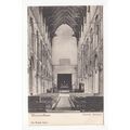 Church Interior Wymondham Postcard Norfolk The ...