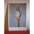 KING'S ROYAL SCEPTRE unused vintage postcard =