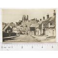 1932 postcard Corfe Castle & Village