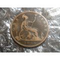 1885 Victoria penny.
