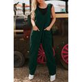 Evergreen Corduroy V Neck Patched Pocket Sleeve...