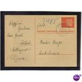 1964 SWITZERLAND PREPAID POSTCARD 30C ARBEDO PMK