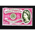 GREAT BRITAIN 1960 6d EUROPA SG 621 FINE USED#2