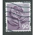 ENGLAND 90P 'TUDOR ROSE' (EN20) FINE USED (EBID...