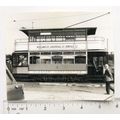 photograph Glasgow Tram at Crich Museum c.1964