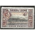 Sierra Leone 1938 SG193 4d Black & Red-Brown Mo...