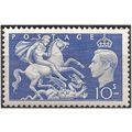 1951 SG511 10/- Ultramarine Mounted Mint . .. .