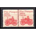 1908 20c Fire Pumper Fine MNH Dry Gum CNP Left ...