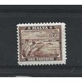 Malta.SG217 1/4d Grand Harbour,Valletta.Mounted...