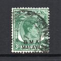 Malaya (BMA) - 1945-48 - 3c Yellow-Green (Die I...