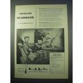 1953 MONY Insurance Ad - He's Bargain-Size