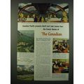 1956 Canadian Pacific Railways Ad - Banff and Lake Louise