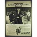 1978 JAL Japan Air Lines Ad - Thinking Man's Flights
