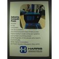 1978 Harris S-110 Computer System Ad - Power