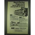 1978 Hart-Carter Coontz Ad - Cutter Bar, Pick-Up Reels
