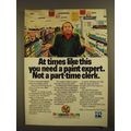 1979 PPG Pittsburgh Paints Ad - You Need a Paint Expert