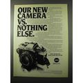 1981 Minolta XG-M Camera Ad - Our Camera Vs. Nothing